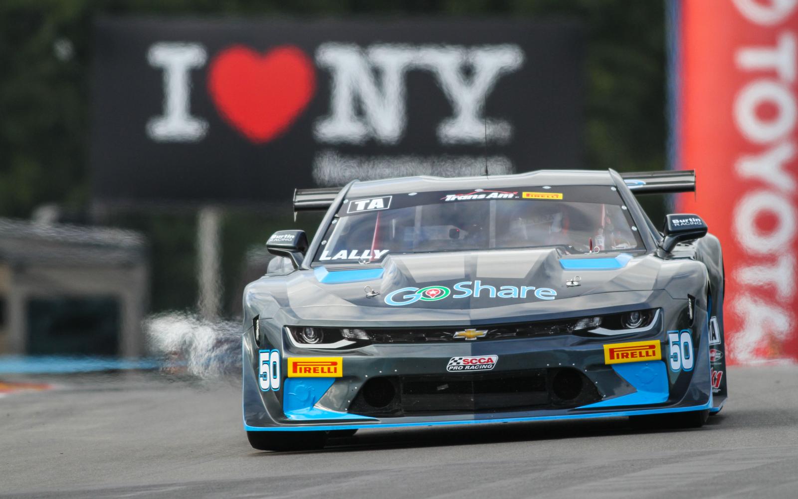 Andy Lally takes Trans Am pole at Watkins Glen